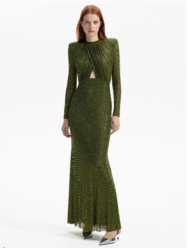 Forest Green Bday Dress