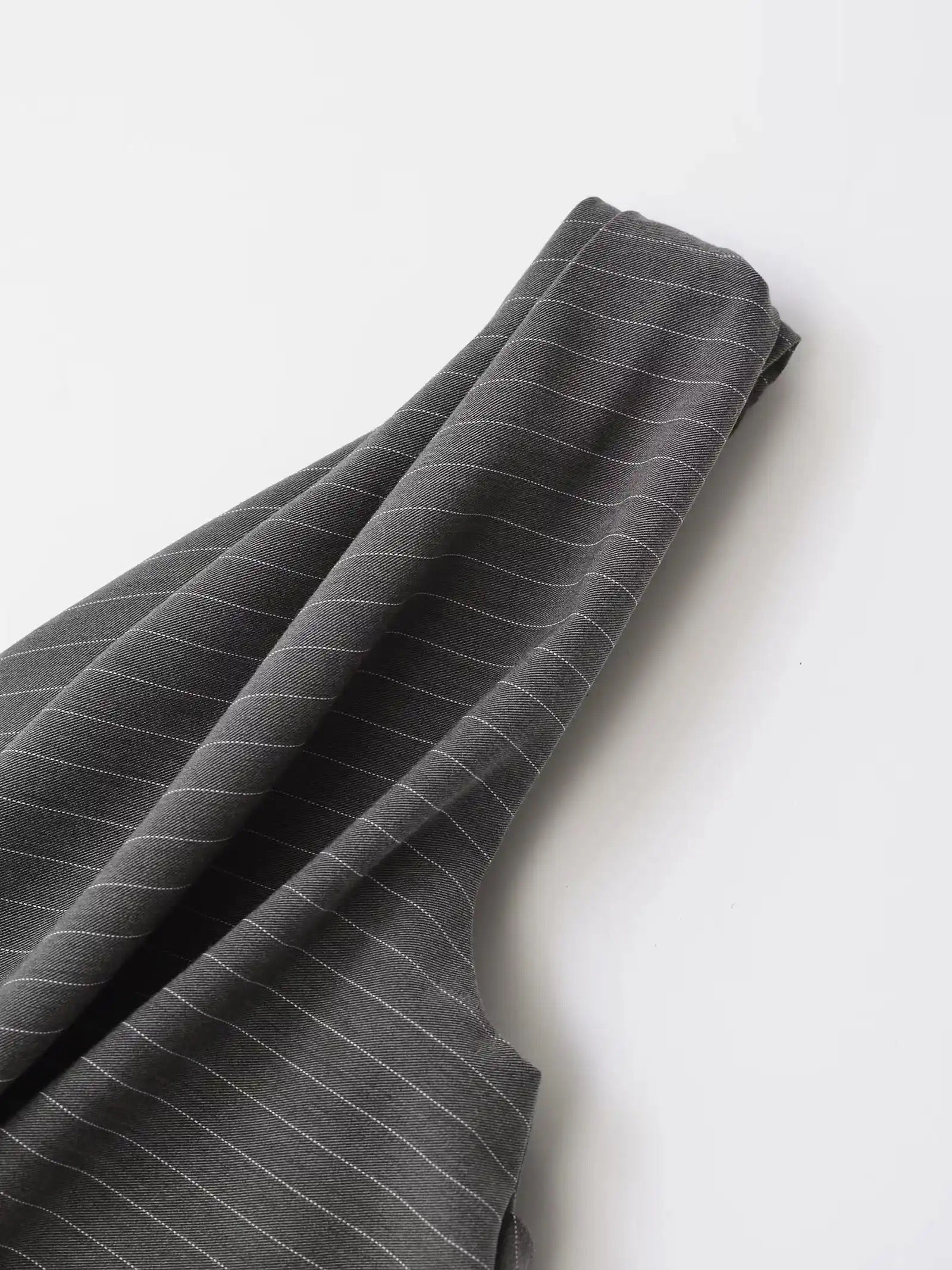 Grey Pinstripe Tank - blossombaduk