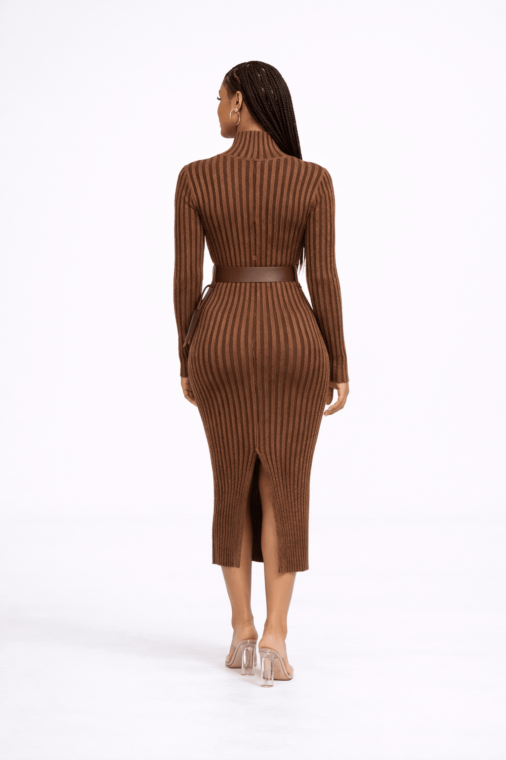 Lara Brown Dress - blossombaduk