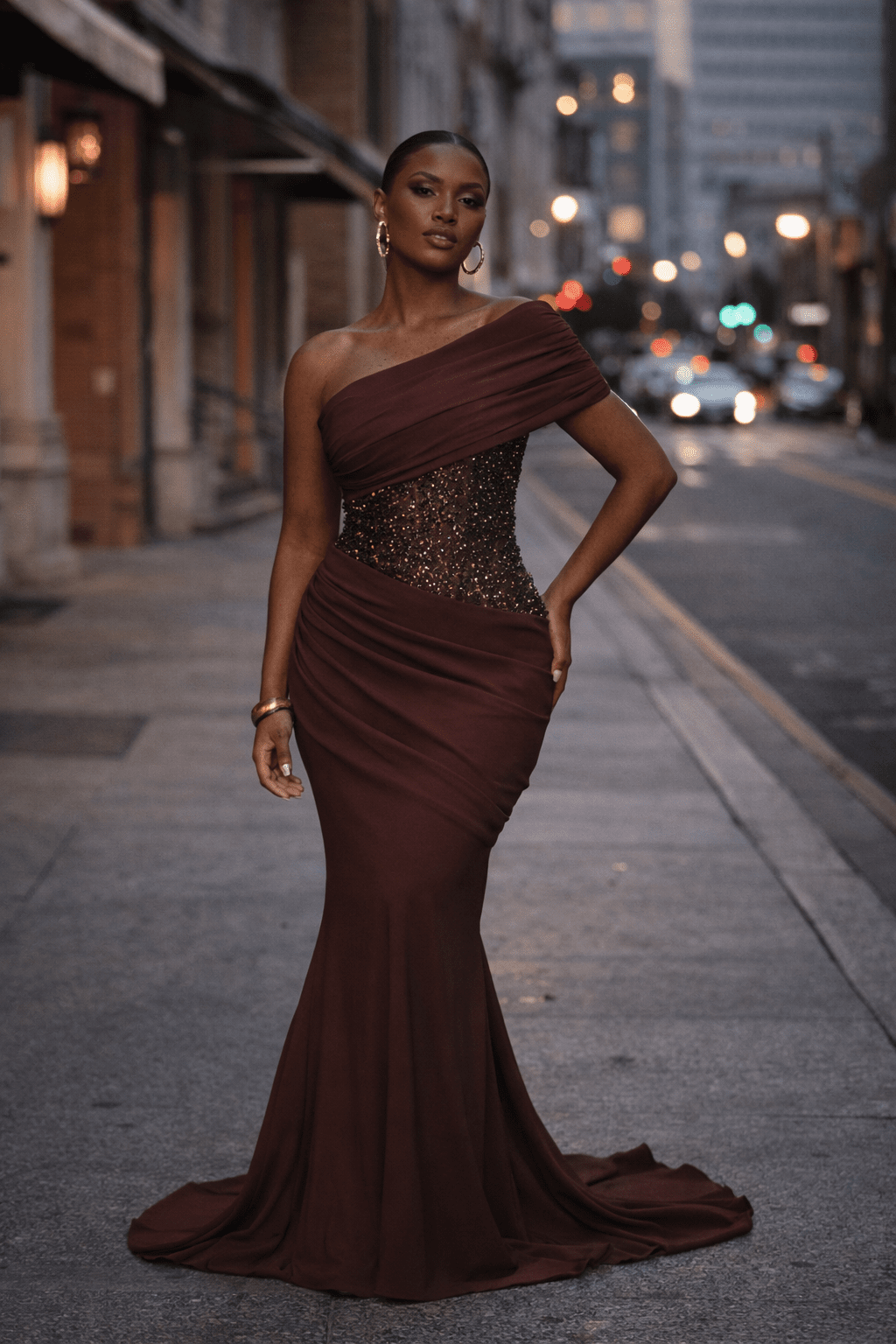 Rowland Sparkle Gown - blossombaduk