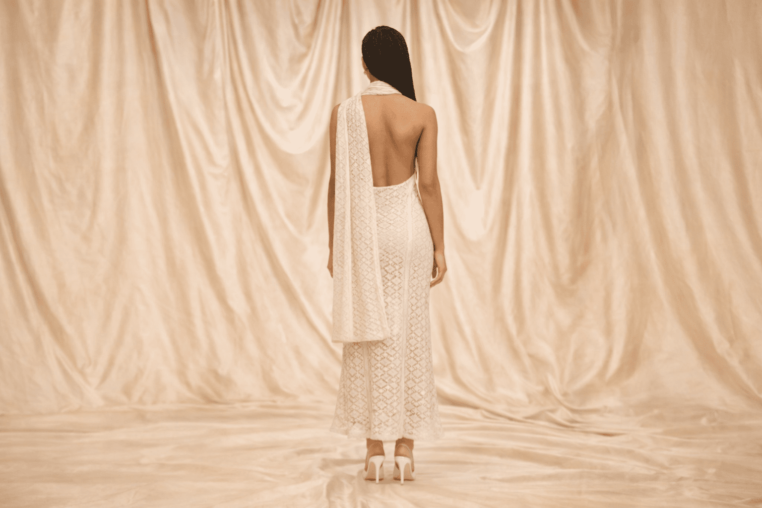 Ivory Lace Dress - blossombaduk