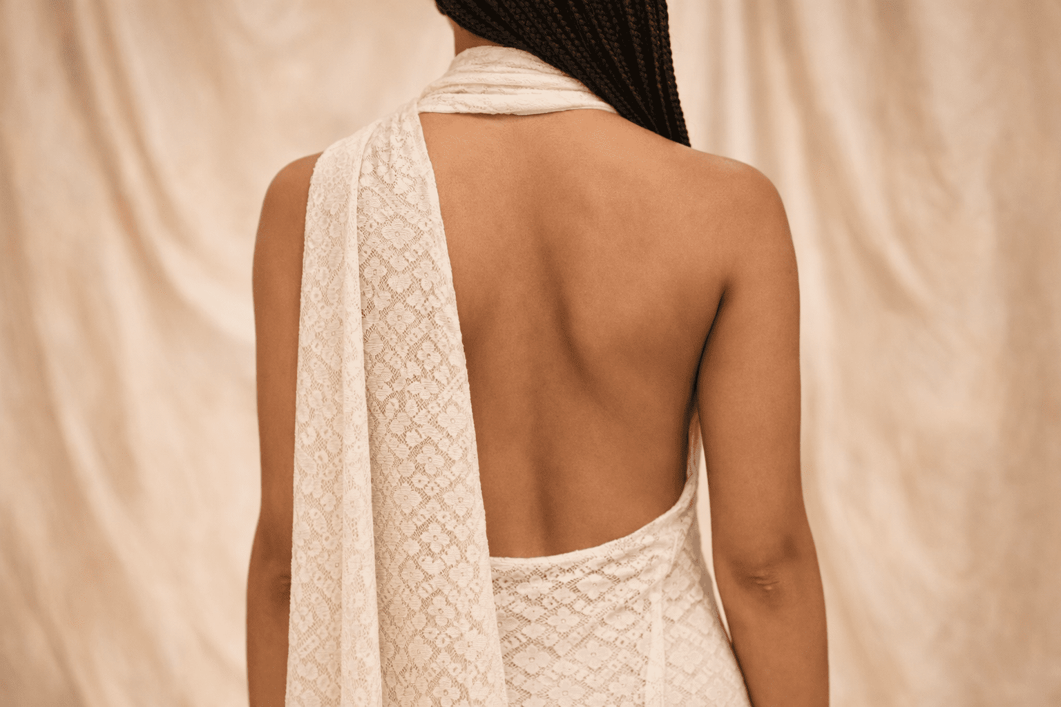 Ivory Lace Dress - blossombaduk