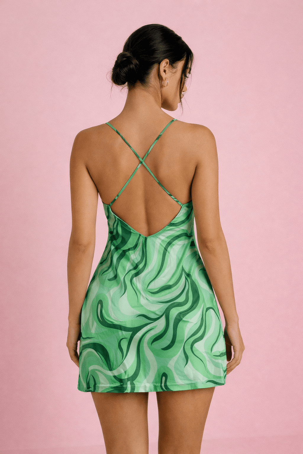 Eve Swirl Night Dress - blossombaduk