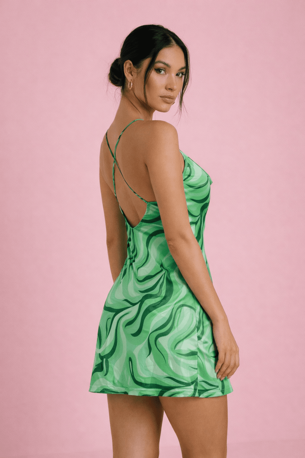 Eve Swirl Night Dress - blossombaduk