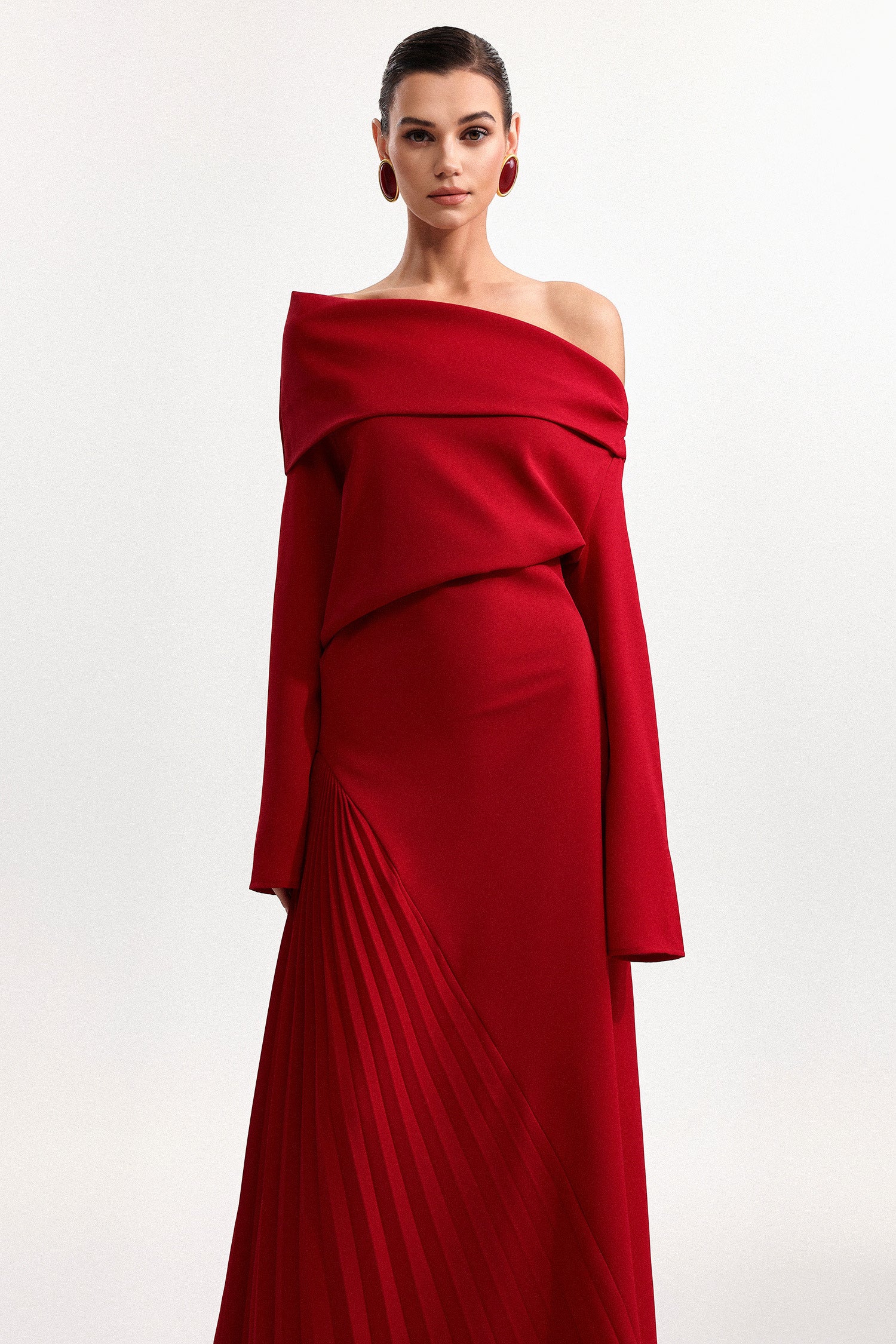 Blood Red Winter Maxi