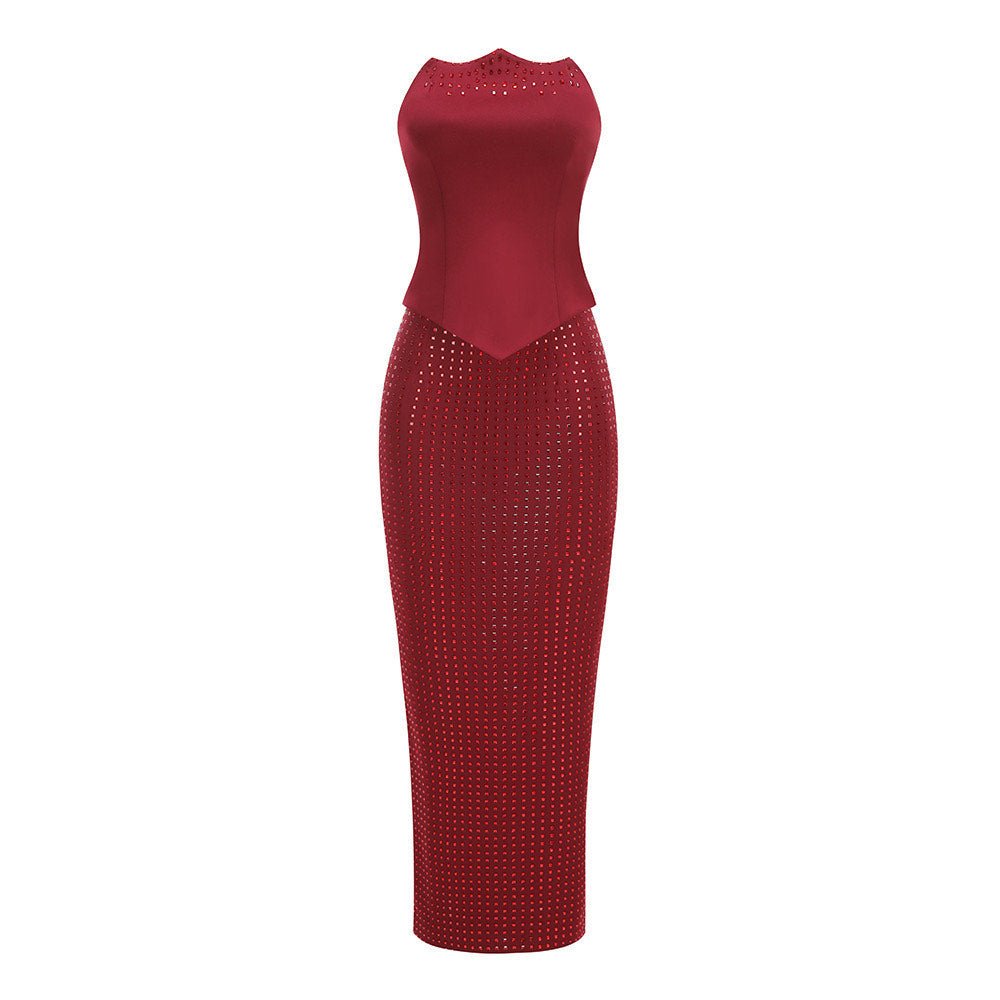 Red Dianna Gala Dress - blossombaduk