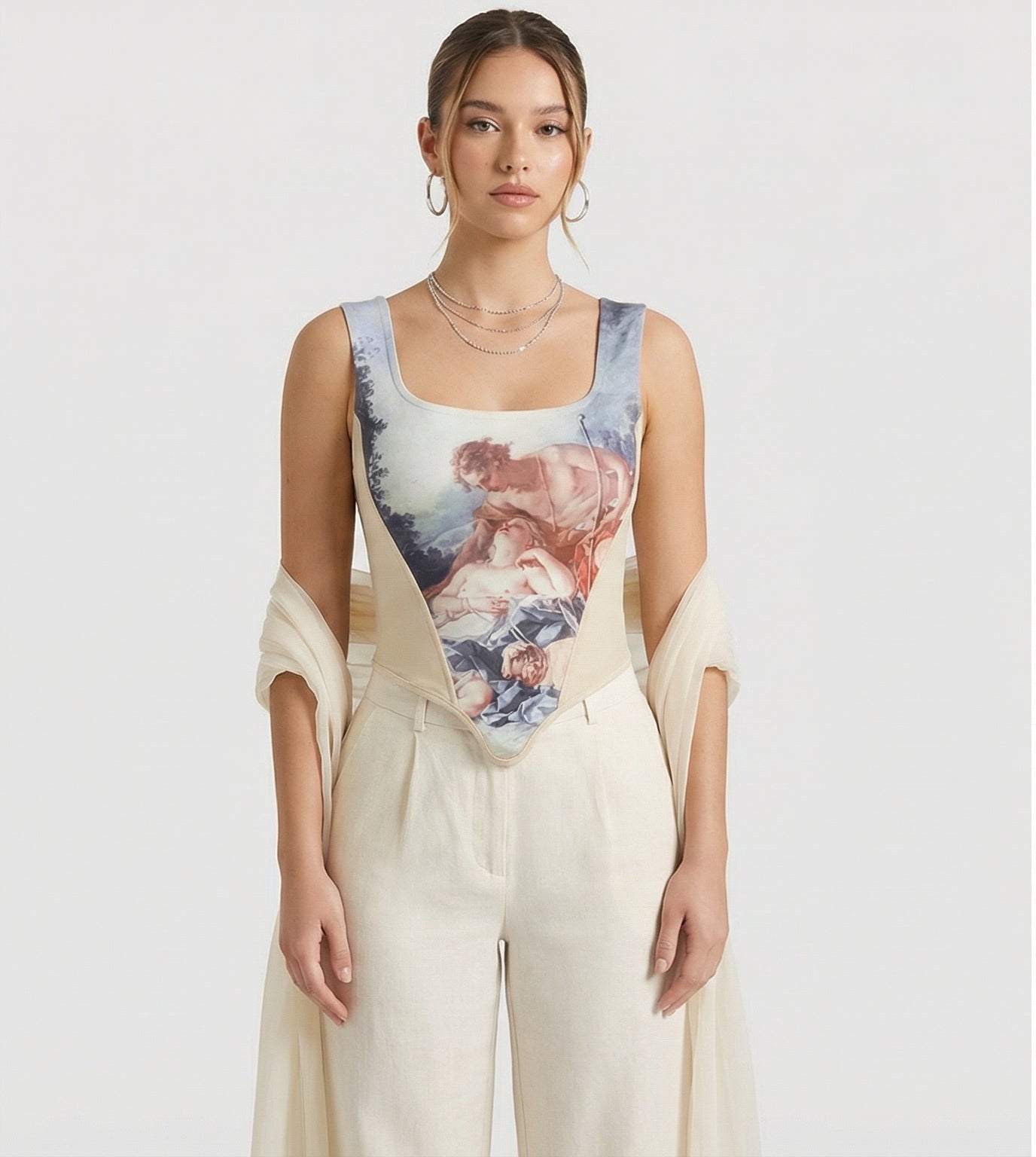 Renay Sleevless Spandex Top - blossombaduk