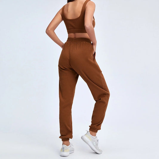 R1 Caramel Tracksuit Set