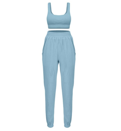 R1 Sky Blue Track suit Set